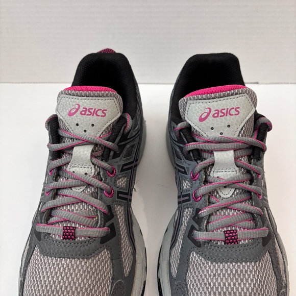 Asics Gel Venture 6 Women's Running Shoe SZ 8.5 Gray Pink - Picture 5 of 12